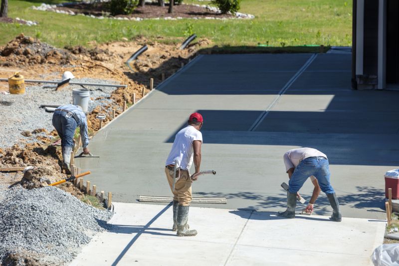 Local Concrete Driveway Expansion pros at work